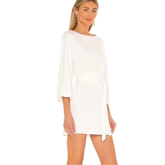 NBD Maika Mini Dress in Ivory - Picture 3 of 13